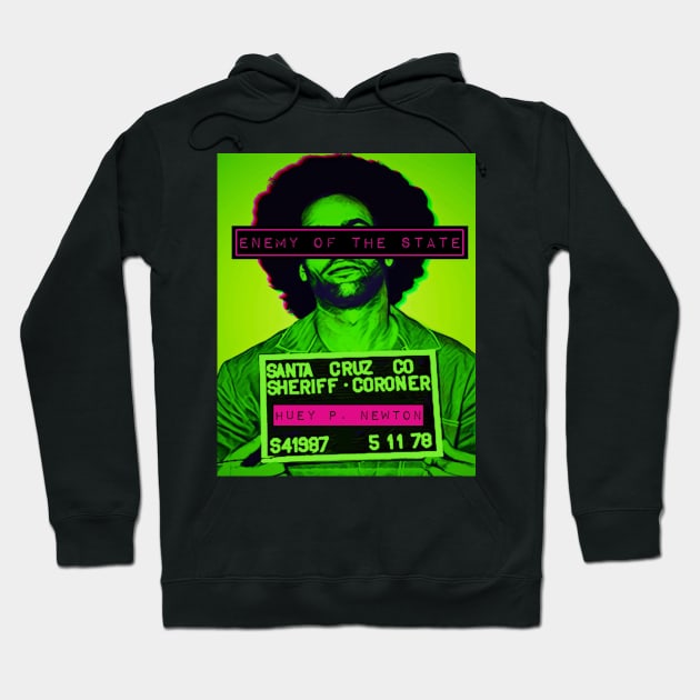 Huey Newton Hoodie by BlackOzean